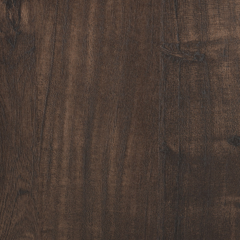 Camden 48" Corner TV Stand With Fireplace, Dark Walnut