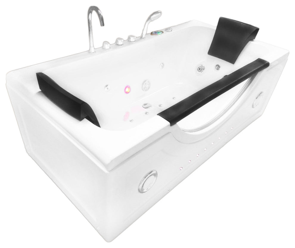 Whirlpool Bathtub 71"x35" Double Pump With Heater, Niagara