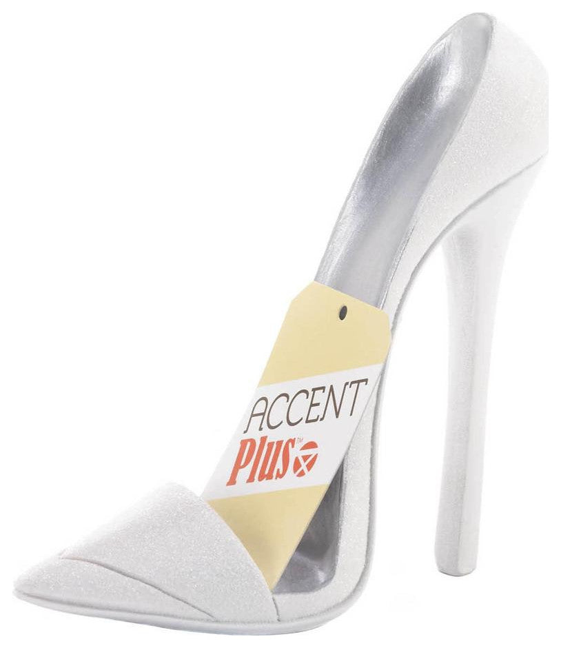 DAZZLING WHITE SHOE PHONE HOLDER
