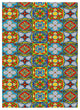 Indoor/Outdoor Kendall KE20 Multi Machine Washable 8' x 10' Rug