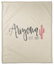 Arizona Established 50x60 Coral Fleece Blanket
