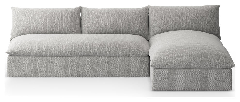Grant Outdoor 2 Pc Sectional-Faye Ash