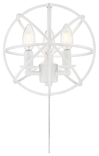 Savoy House North Three Light Fan Light Kit FLG-103-WH
