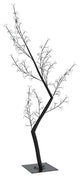 vidaXL Christmas Tree Artificial Tree with Cherry Blossom LEDs Colorful Light