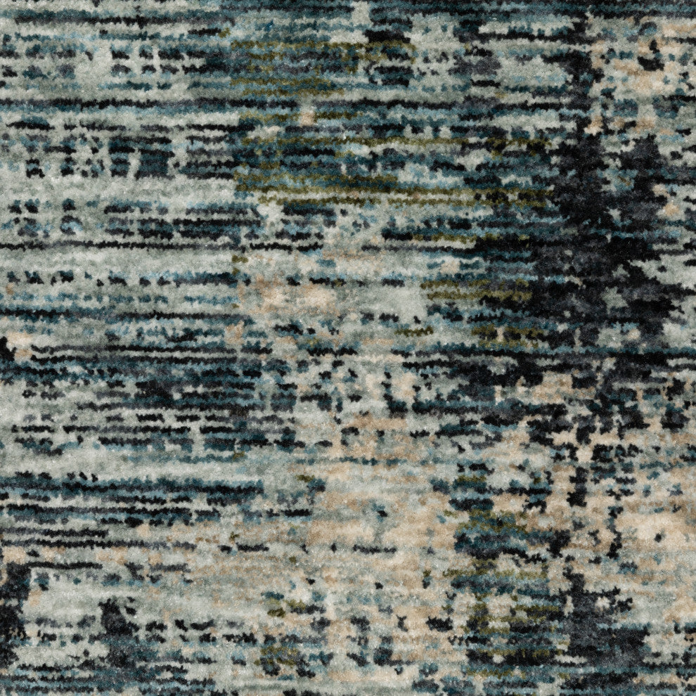 Harlan Modern Ethereal Polyester Area Rug 5'3" x 7'6"
