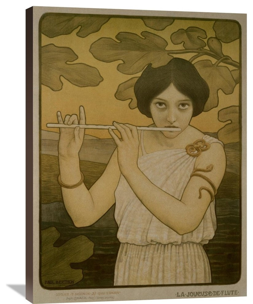 La Joyeuse De Flute, 27"X36"
