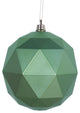 Vickerman M177554Dm 8" Celadon Ball Ornament Featuring A Matte Finish