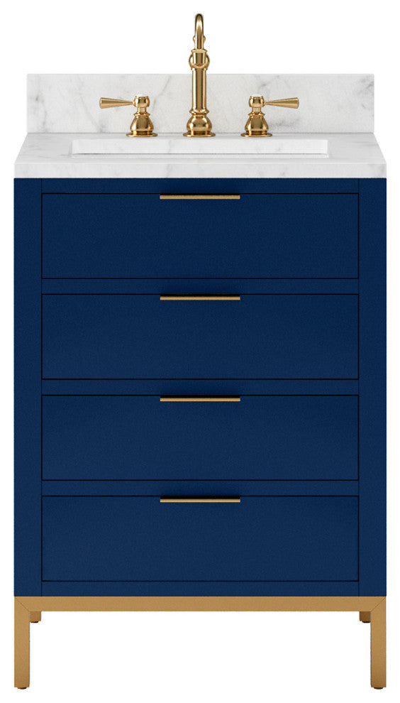 Bristol 24" Marble Countertop Vanity