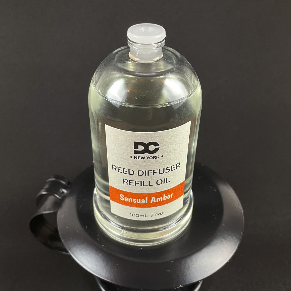 Sensual Amber Reed Diffuser Refill Oil 3.4oz/100mL