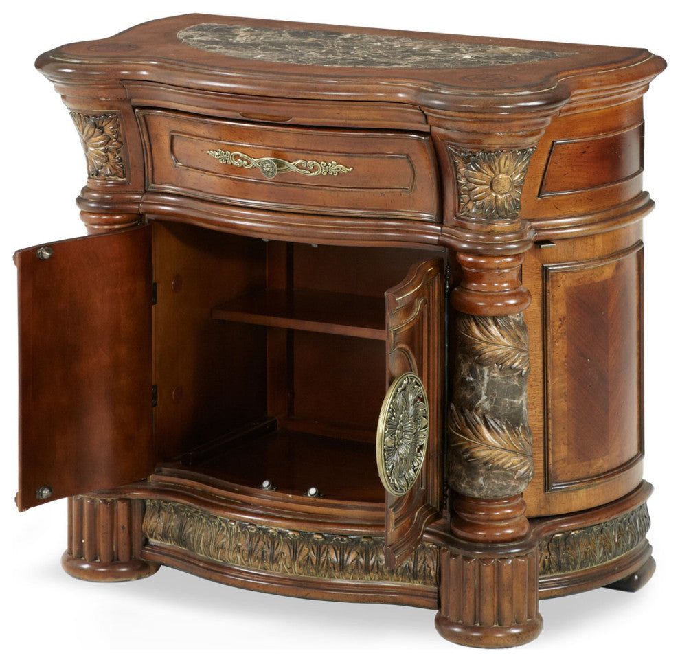 Villa Valencia Cal. King Poster Bedroom Set