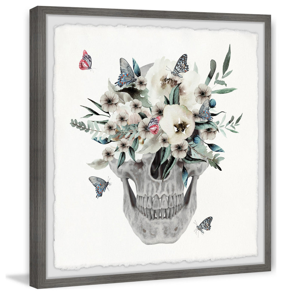 "Be Fierce" Framed Painting Print, 18x18