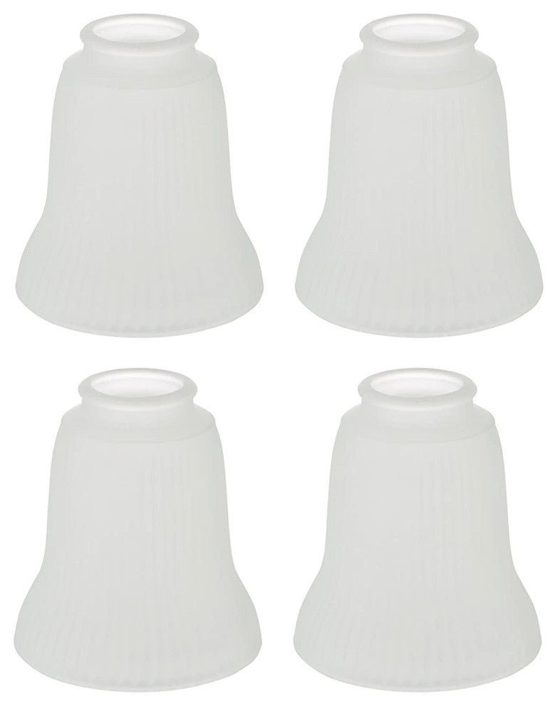 23162-4 Replacement Frosted Ceiling Fan Glsss Shade, 4 Pack.