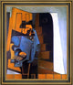 Juan Gris The Miller - 20" x 25" Framed Premium Canvas Print