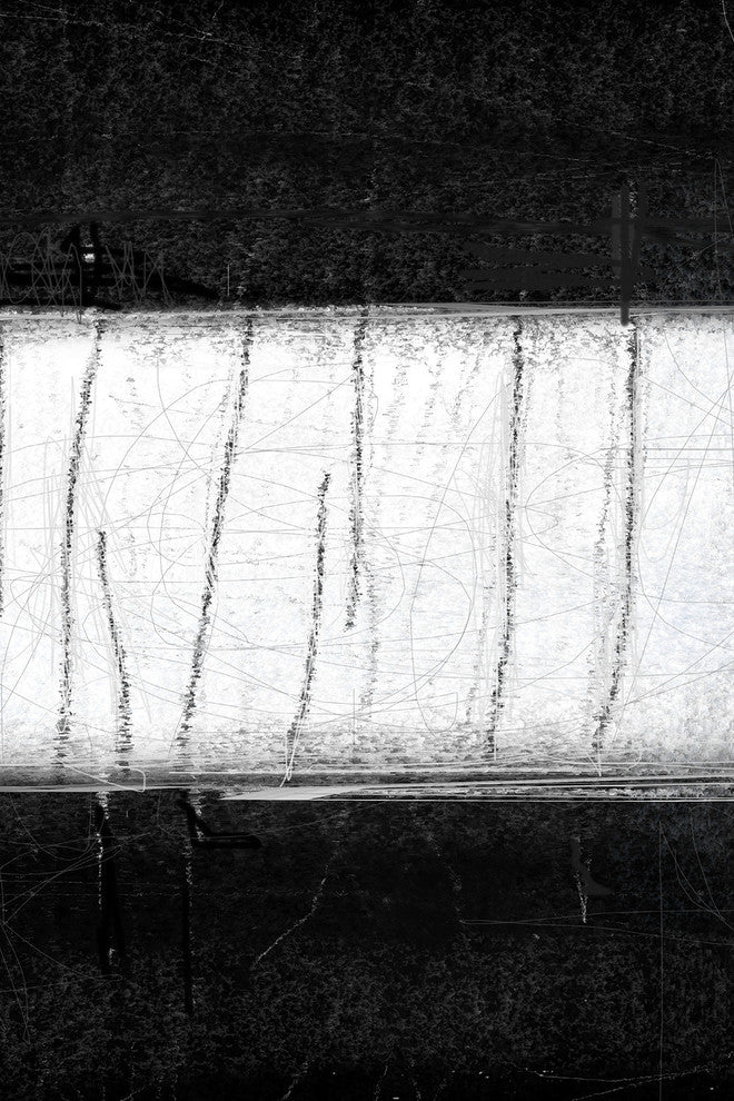 "Lost in Lines" Painting Print on Canvas