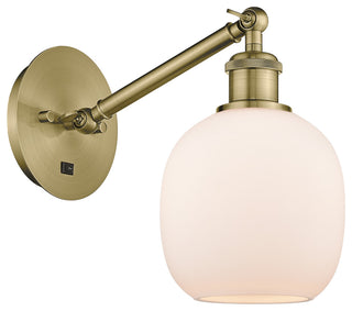 Innovations 317-1W-AB-G101 1-Light Sconce, Antique Brass