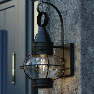 Chatham 8" Outdoor Wall Light Textured Black