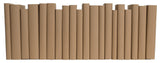 Decorative Books - Havana Paper Wrapped - Brown Books By The Foot