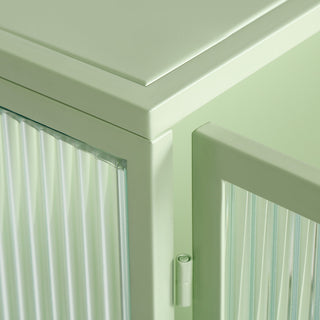 Close-up corner/edge on white background; close-up detail.