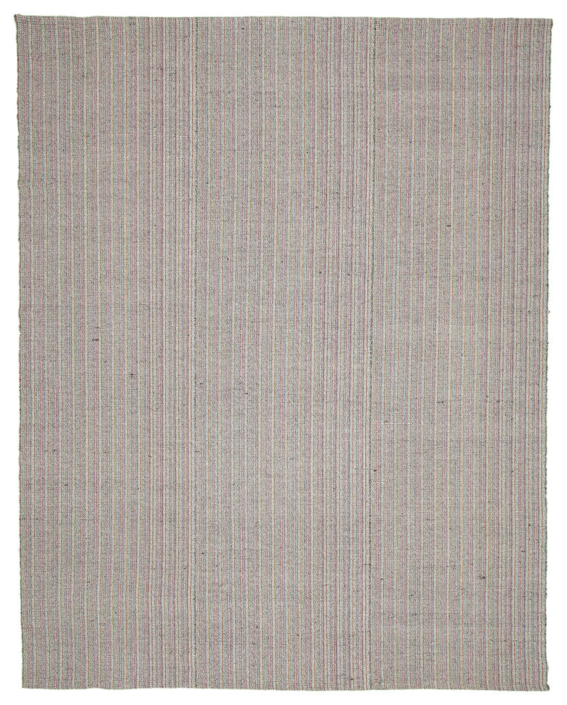 Rug N Carpet - Hand-knotted Turkish 10' 6'' x 13' 5'' Decorative Wool Kilim Rug