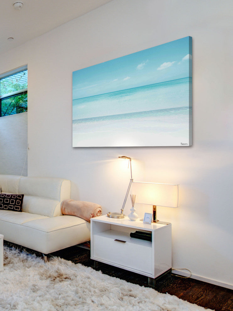 "Muted Layers" Print on Canvas, 45"x30"