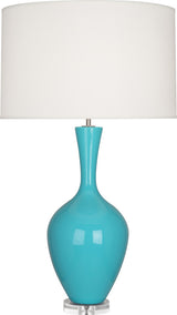 Audrey Table Lamp, Egg Blue