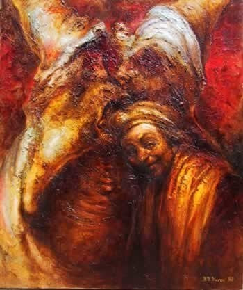 Yuri Yurov "Untitled" Oil Painting