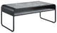 Rectangular Coffee Table With Open Shelf, Grey