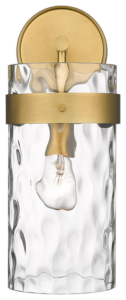 Zlite 3035-1SL-RB 1-Light Wall Sconce, Clear