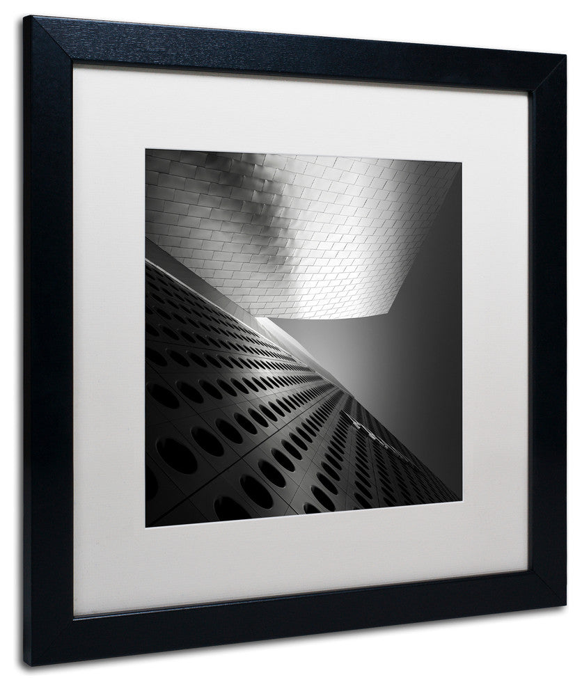 'Prada' Matted Framed Canvas Art by Dave MacVicar