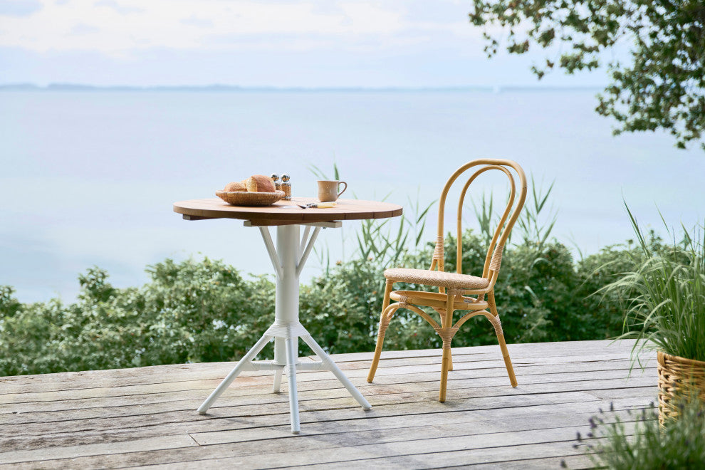 Lulu Outdoor Dining Side Chair, Natural