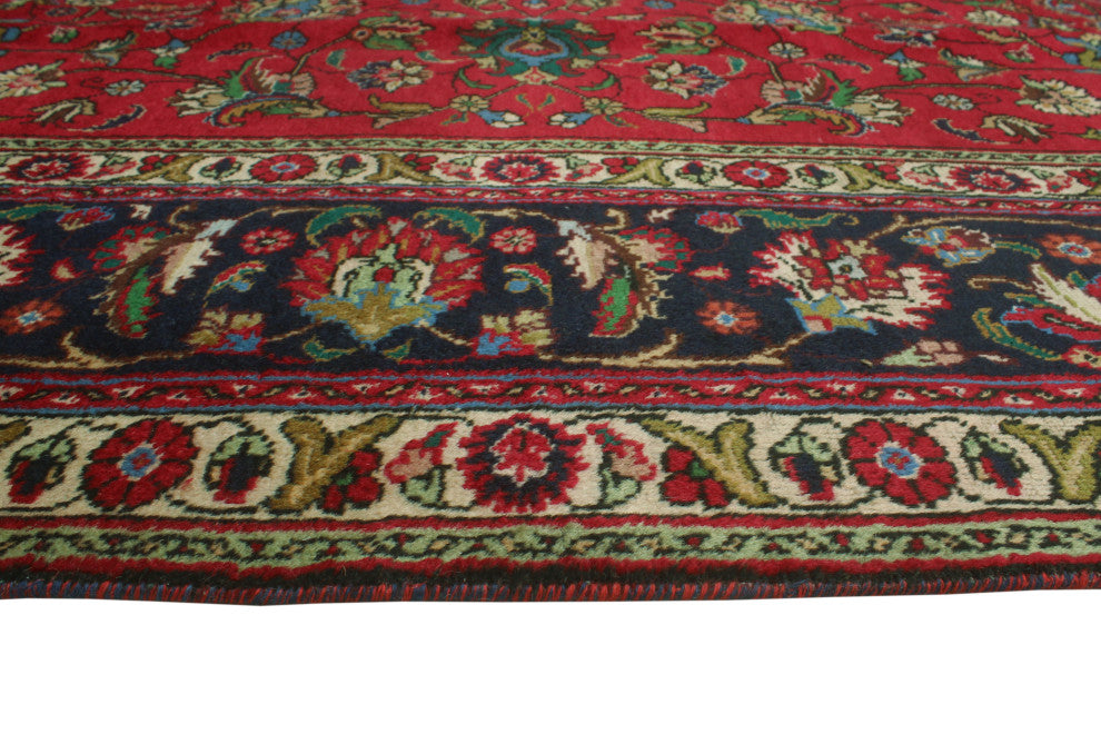 Fine Vintage Distressed Danya Red Rug