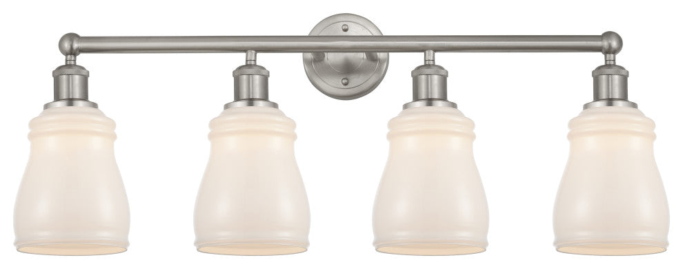 Innovations 616-4W-SN-G391 Ellery 4 Light Vanity Light, Brushed Satin Nickel