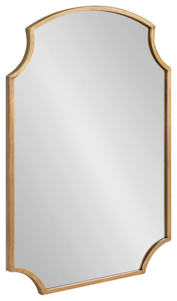 Carlow Framed Wall Mirror, Gold 20x30