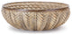 Decorative Wicker Design Bowl, Set of 2
