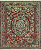 Pak-Persian Corliss Red/Light Gold Rug, 8'0x9'7