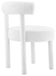 Toulouse Performance Velvet Dining Chair, Set of 2, White