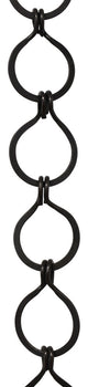 RCH Hardware Brass Round Chandelier Chain, Various Finishes, Oil Bronzed Black,
