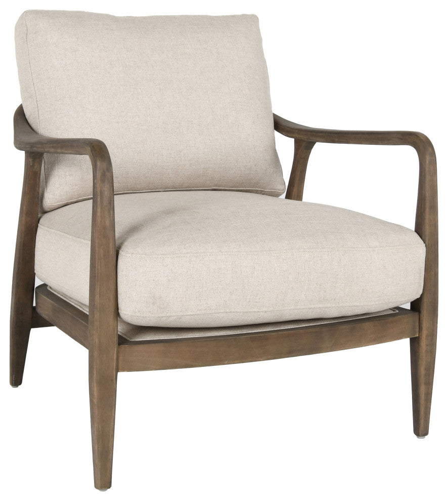 Lennon Accent Chair Natural by Kosas Home