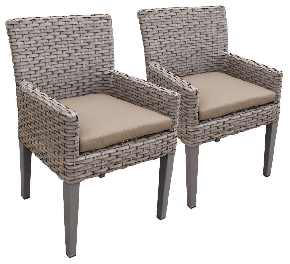 2 Oasis Dining Chairs With Arms