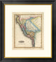 "Peru, 1823" Framed Digital Print by Fielding Lucas, 24x26"