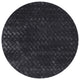 Ahgly Company Indoor Round Mid-Century Modern Area Rugs, 3' Round