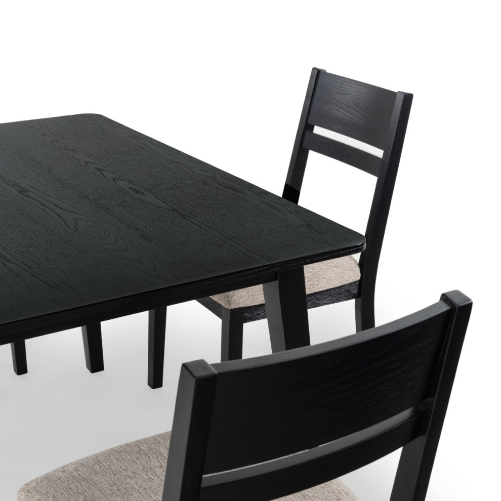Safavieh Couture Bellalexa 48" Wood Dining Table, Black