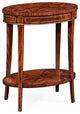 Mahogany Oval Lamp Table