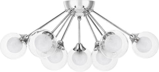 Quoizel PCSB1722C Nine Light Semi Flush Mount Spellbound Polished Chrome