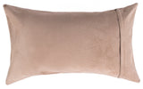 Natural Torino Cowhide Pillow 12"x20", Brown and White