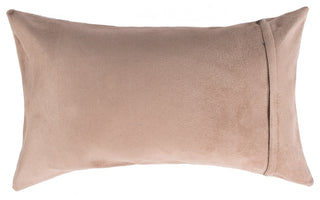Natural Torino Cowhide Pillow 12"x20", Brown and White