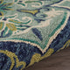 Floret Medallion Area Rug, 6' Round