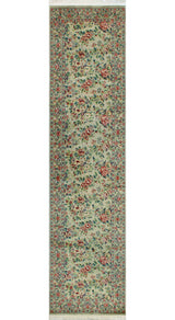 Pak-Persian Nezaket Gray/Red Runner, 2'7x11'0