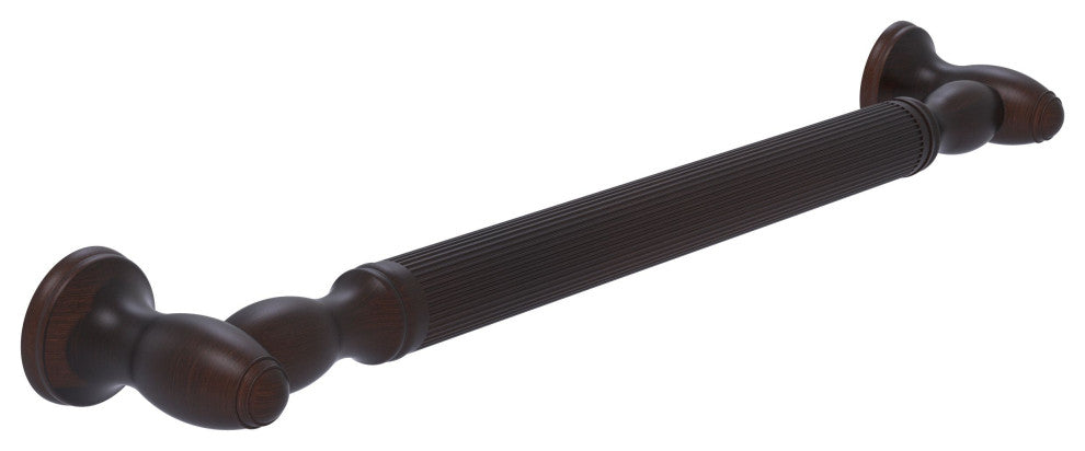 24" Grab Bar Reeded, Venetian Bronze