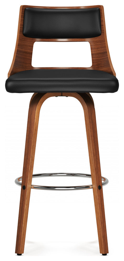 Dallyn Swivel Bar Stool, Set of 2, Black